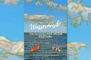 Plakat zum ökologischen Musikfestival