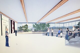 Auditorium in der Virtual Reality