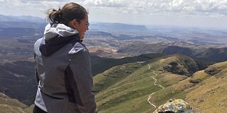 Hannah © privat Hannah vor Landschaft