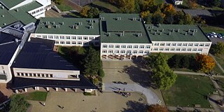 Gebäude von oben
