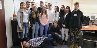 Gruppenfoto Sprachdiplom