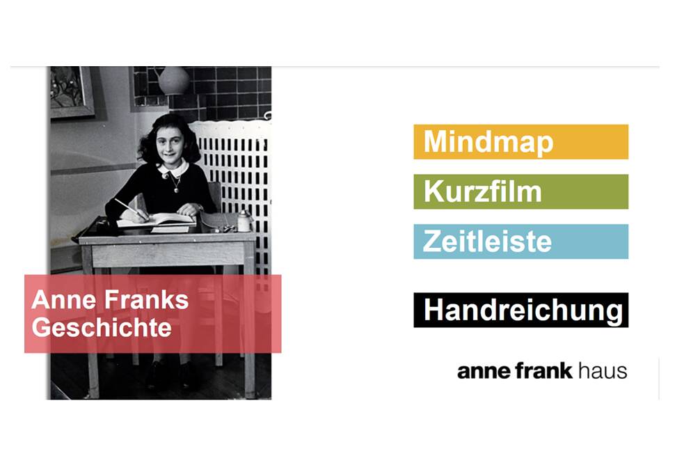 Das Whiteboard Modul „Anne Franks Geschichte“ wurde vom Anne Frank Haus entwickelt.