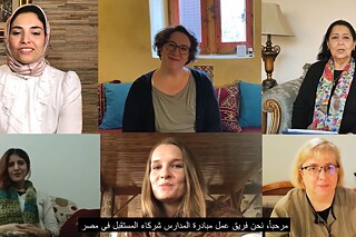PASCH-Team in Ägypten ehrt engagierte Lehrkräfte © Goethe-Institut Kairo PASCH-Team in Ägypten ehrt engagierte Lehrkräfte