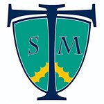 Logo mit petrol und dunkelblau