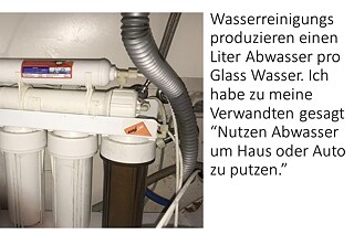 Abflussrohre in einer Wohnung