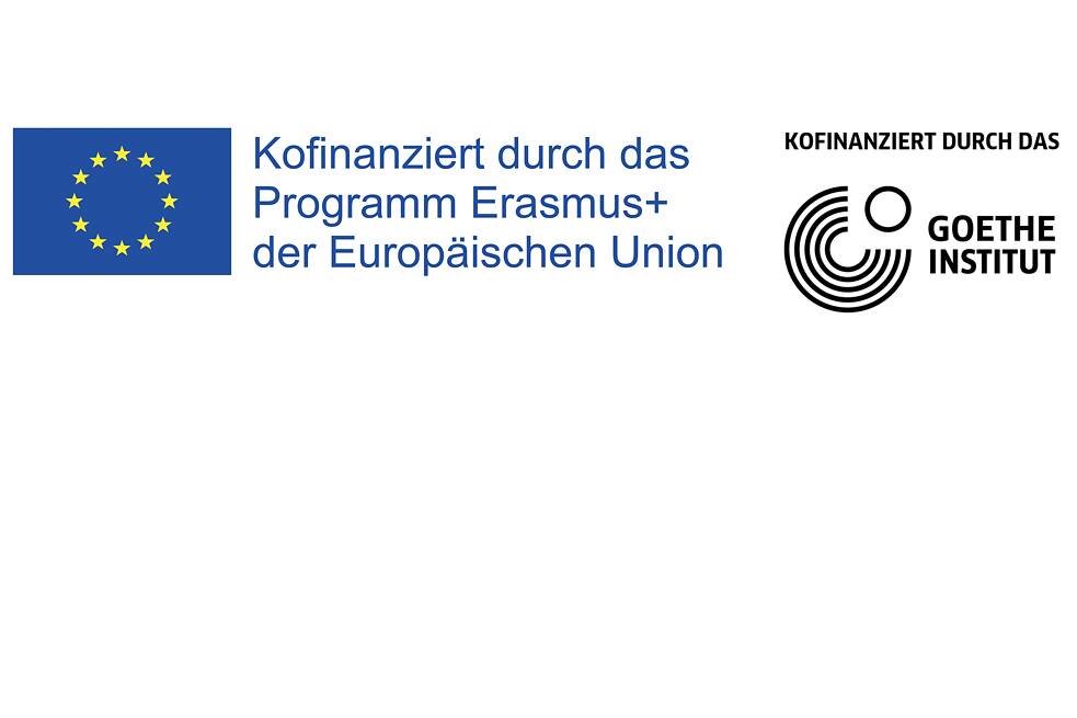 Logos des Goethe-Instituts und der EU