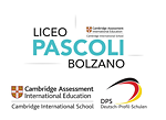 Logo des Liceo Pascoli in Bozen, Südtirol