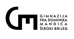 Gymnasium Fra Dominik Mandić Široki Brijeg Logo
