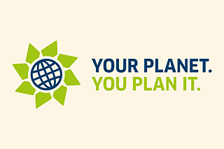 Umweltprojekt „Your planet. You plan it.“ © Goethe-Institut e. V. Logo „Your planet. You plan it.“