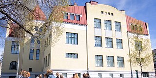 Außenansicht der Suomalaisen Yhteiskoulun lukio