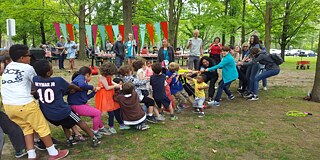 Tauziehen an der Deutschen Sprachschule Toronto Central West