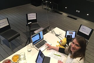 Technikaufbau PASCH © Natalie Wagner Technikaufbau PASCH