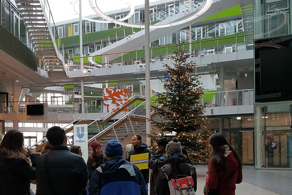 Besuch der Unilever Zentrale in der Hafen City