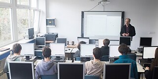 Informatikunterricht am Colegio Suizo de Madrid