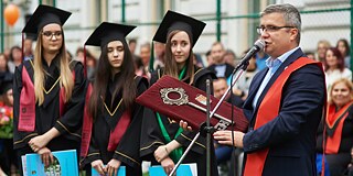 Abschlussveranstaltung am Colegiul Național Bănățean