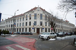 Colegiul Național Kölcsey Ferenc Gebäude von außen