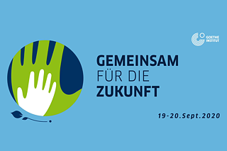 „Gemeinsam in die Zukunft!" – Nachhaltigkeitsprojekt in Ostasien © Goethe-Institut Korea Logo: „Gemeinsam in die Zukunft!" – Nachhaltigkeitsprojekt in Ostasien